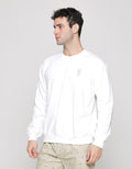 Details Sweatshirt With Collar Deer
