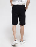 Details Short Pants Crop Zipper Twill Stretch