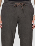 Details Fashion Houndstooth Celana Panjang Pria