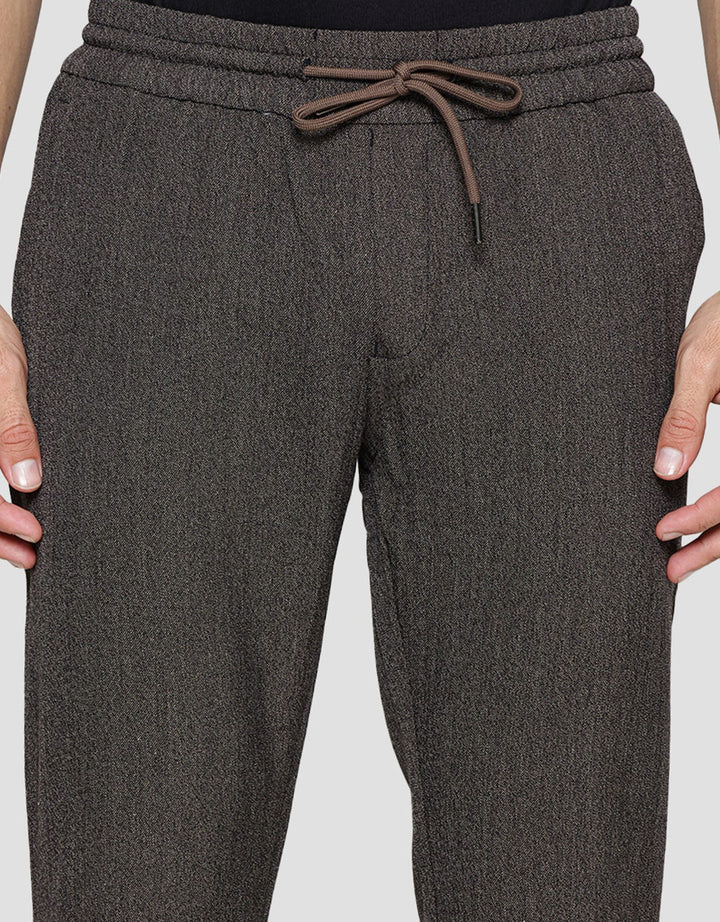 Details Fashion Houndstooth Celana Panjang Pria