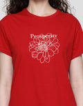 Connexion CNY Flower Kaos Wanita