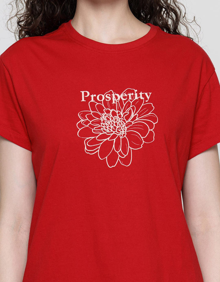 Connexion CNY Flower Kaos Wanita
