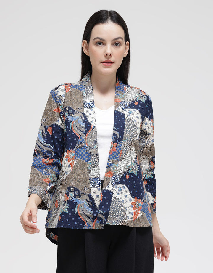 Connexion Blazer Long Sleeve Outerwear Batik