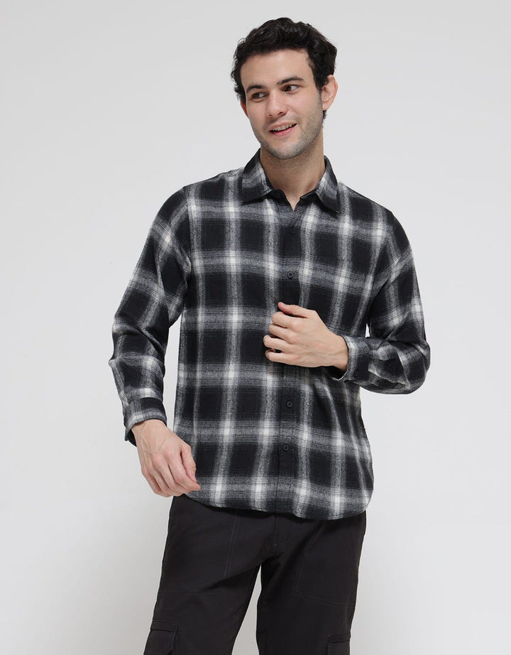 Anyday Long Sleeve Shirt Regular Medium Checks