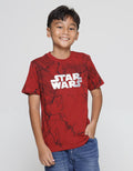 Star Wars Tiedye Wording Print Kaos Anak Laki-laki