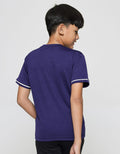 Marvel Short Sleeve T-Shirt Print  Spiderman Amazing Piping Face Bulat