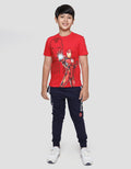 Marvel Long Pants Spiderman Face Bulat Line