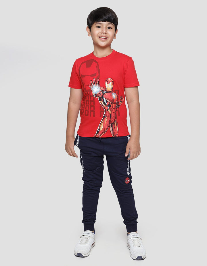 Marvel Long Pants Spiderman Face Bulat Line