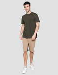 Cole Ottoman Solid Pocket Kaos Pria