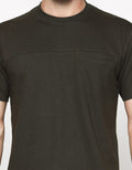 Cole Ottoman Solid Pocket Kaos Pria