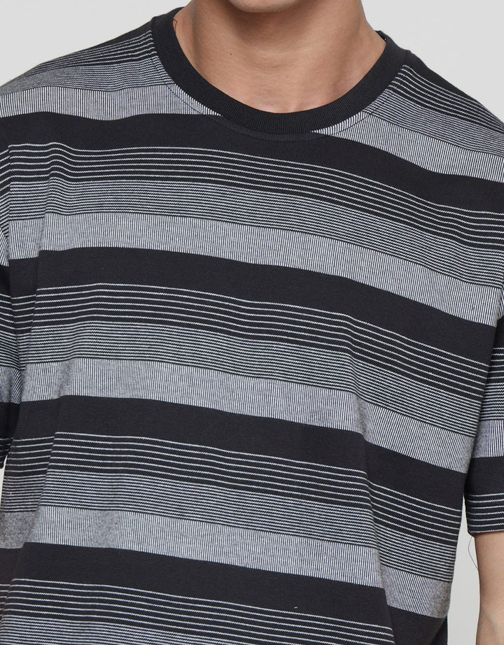 Cole Men's Stripes Interlock Short Sleeve T-Shirt