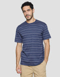 Cole Men's Short Sleeve T-Shirt Print Stitch Stripes