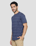 Cole Men's Short Sleeve T-Shirt Print Stitch Stripes