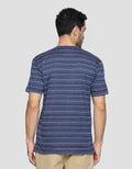 Cole Men's Short Sleeve T-Shirt Print Stitch Stripes