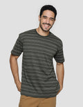Cole Men's Short Sleeve T-Shirt Print Stitch Stripes