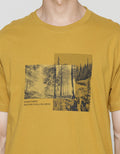 Cole Pine Forest Print Kaos Casual Pria