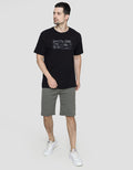 Cole Font HD Print Kaos Casual Pria