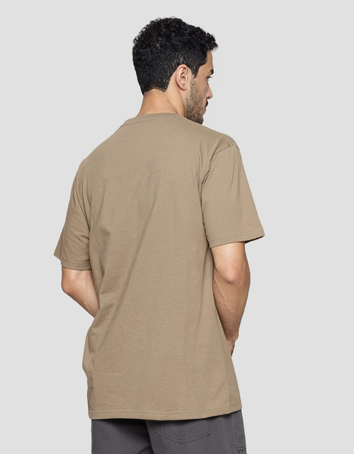 Cole Font Logo Print Men's Casual T-Shirt