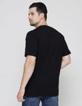 Cole Embossed Round Kaos Casual Pria