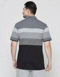 Cole Short Sleeve Polo Shirt Stripe Xmas