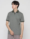 Cole Short Sleeve Polo Shirt Small Stripes
