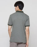 Cole Short Sleeve Polo Shirt Small Stripes