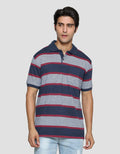 Cole Men's Short Sleeve Polo Shirt Stripe Print Similar