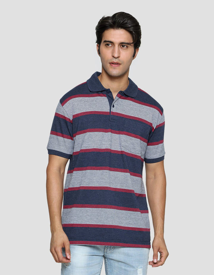 Cole Men's Short Sleeve Polo Shirt Stripe Print Similar