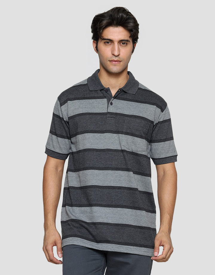 Cole Men's Short Sleeve Polo Shirt Stripe Print Similar