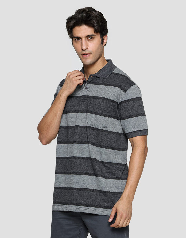 Cole Men's Short Sleeve Polo Shirt Stripe Print Similar