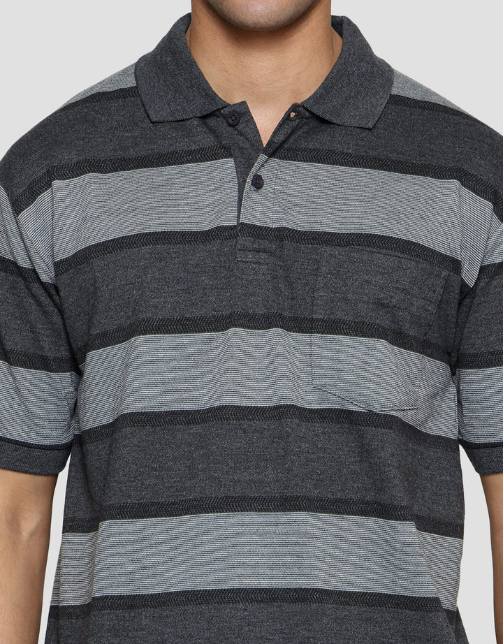 Cole Men's Short Sleeve Polo Shirt Stripe Print Similar
