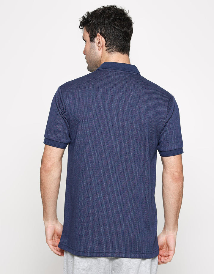 Cole Short Sleeve Polo Shirt Aop Jacquard Xmas