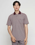 Cole Jacq Mountain Polo Shirt Print Pria
