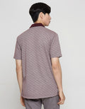 Cole Jacq Mountain Polo Shirt Print Pria