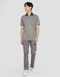 Cole Jacq Aop Polo Shirt Round Pria
