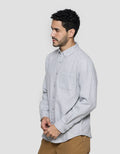 Cole Men's Solid Cvc Flannel Long Sleeve Shirt