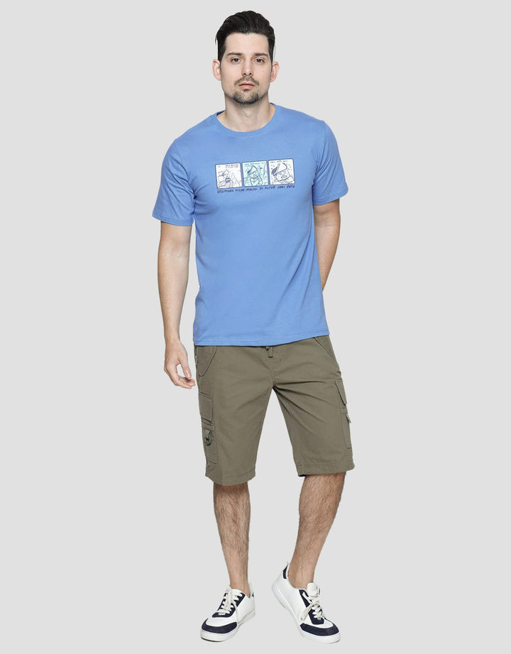 T Zone Short Sleeve T-Shirt Print Indo Bgt Theme Comic 3