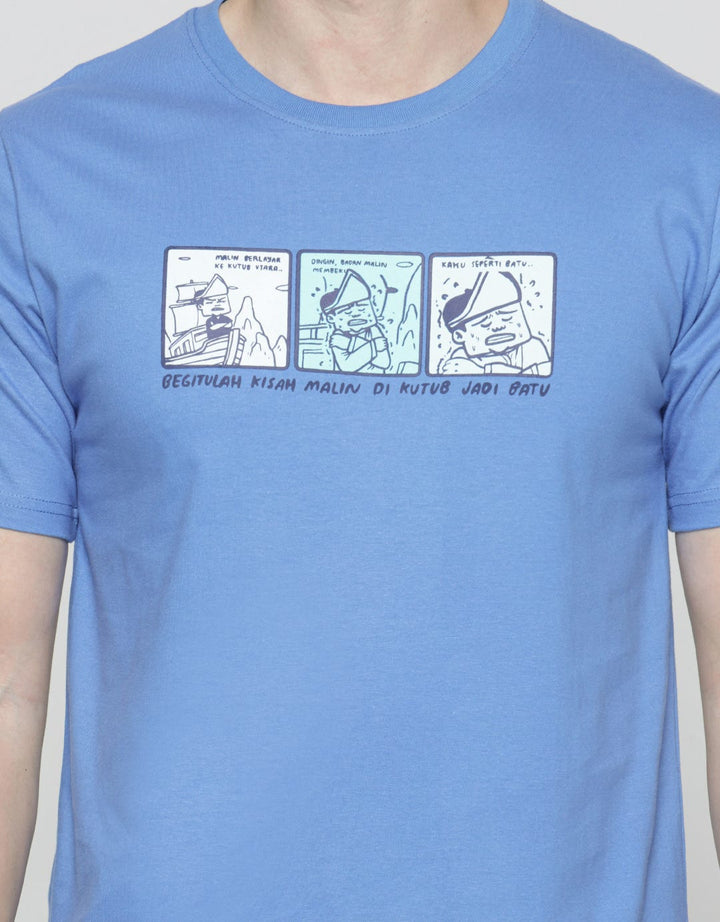 T Zone Short Sleeve T-Shirt Print Indo Bgt Theme Comic 3