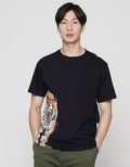 T Zone Tiger Down Photoprint Men's T-Shirt