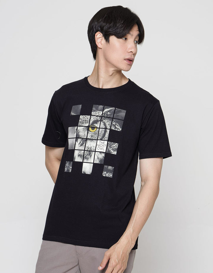T Zone Short Sleeve T-Shirt Owl