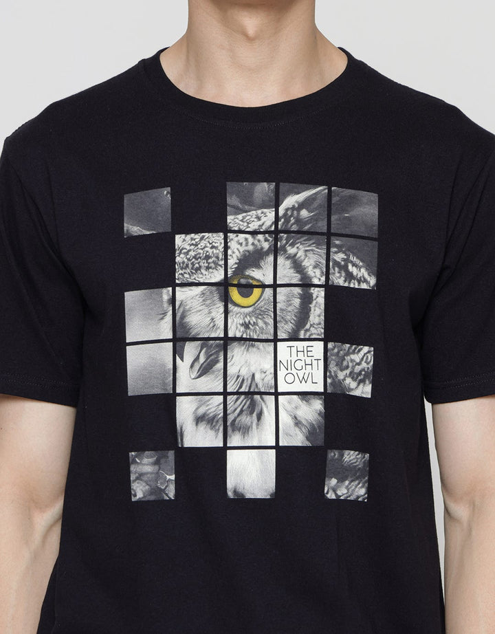 T Zone Short Sleeve T-Shirt Owl