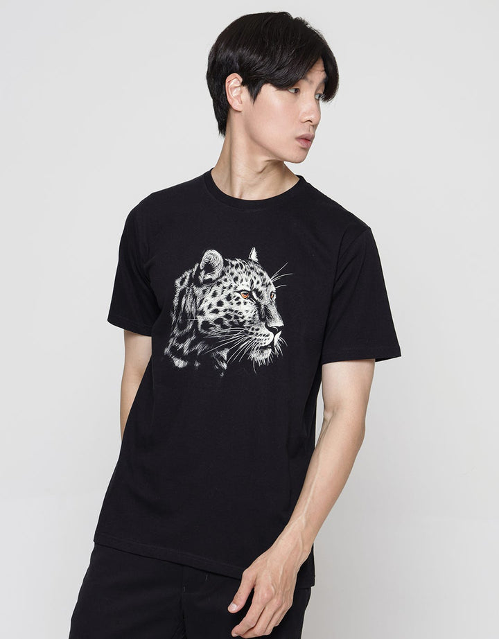 T Zone Tiger Photoprint Kaos Pria