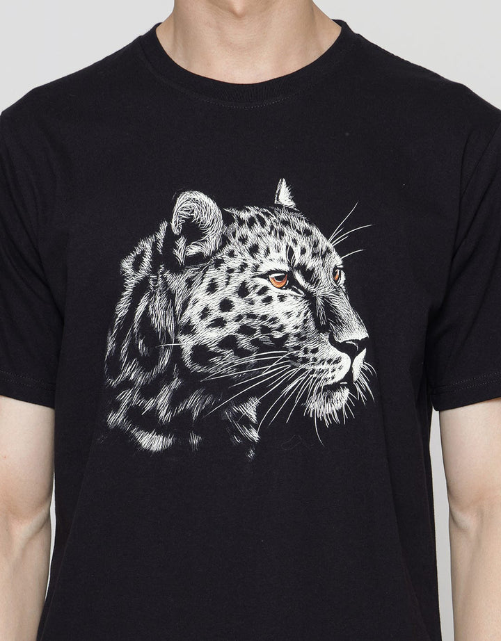 T Zone Tiger Photoprint Kaos Pria