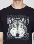 T Zone Short Sleeve T-Shirt Wolf