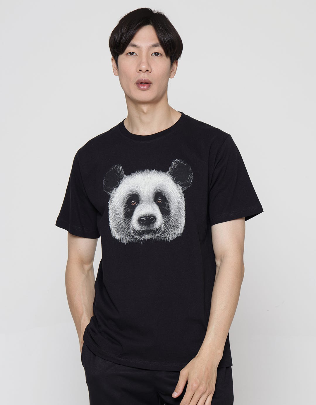 T Zone Short Sleeve T-Shirt Panda