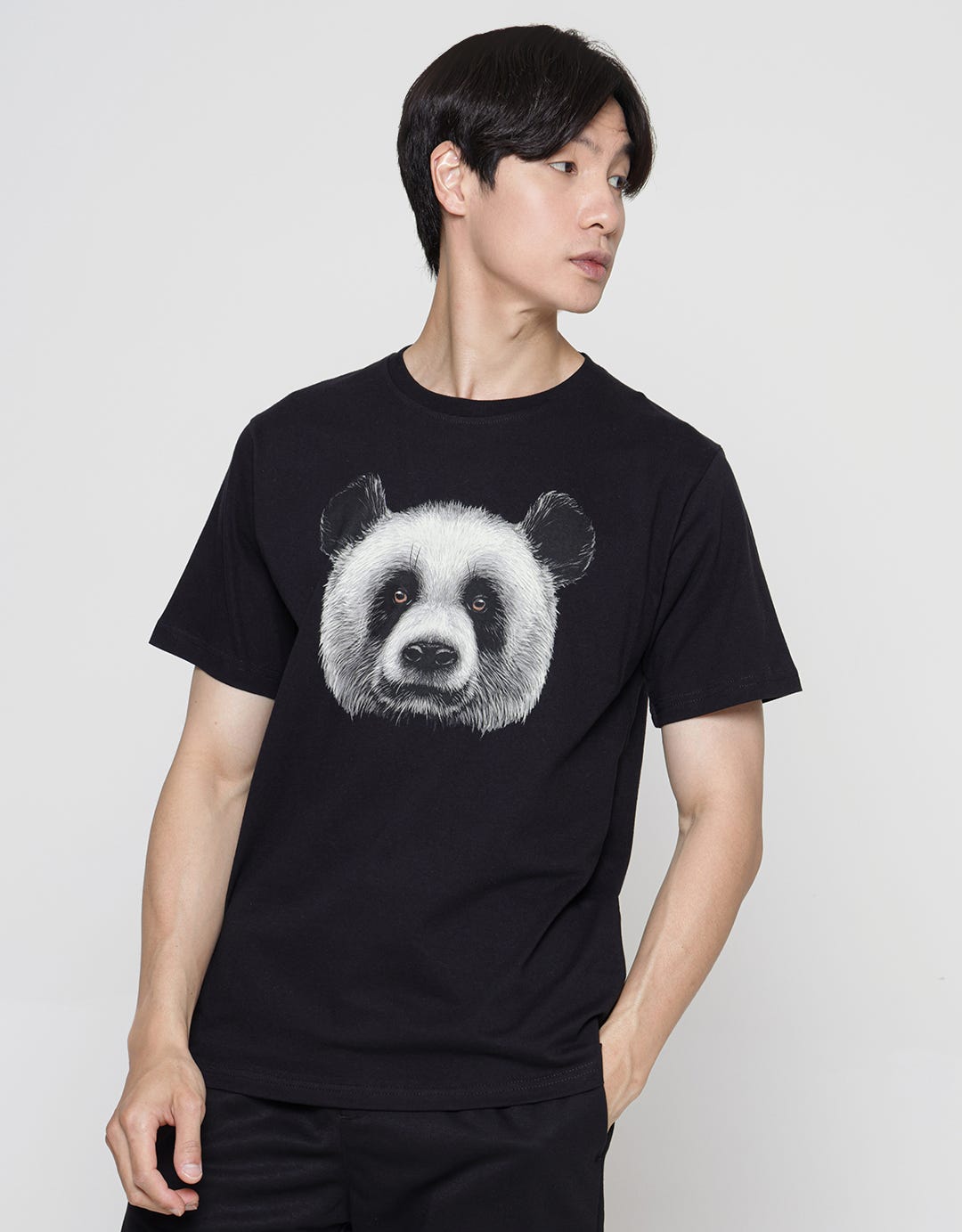 T Zone Short Sleeve T-Shirt Panda
