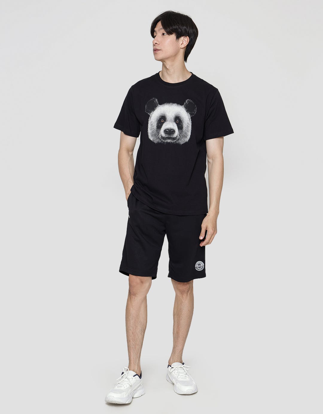T Zone Short Sleeve T-Shirt Panda