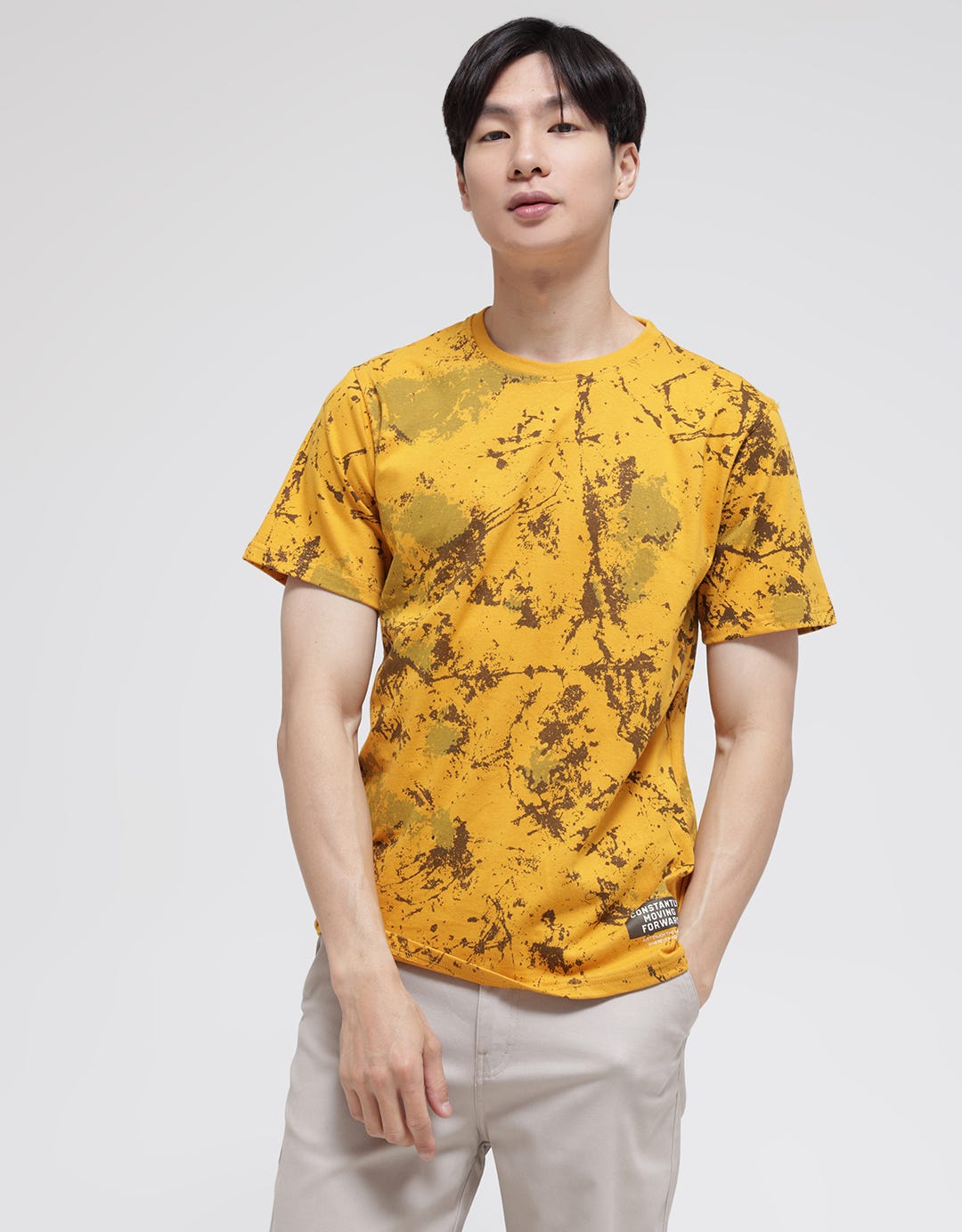 T Zone Moving Forward Pattern Men's T-Shirt