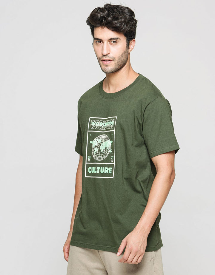 T Zone Big Size Short Sleeve T-Shirt Worldwide