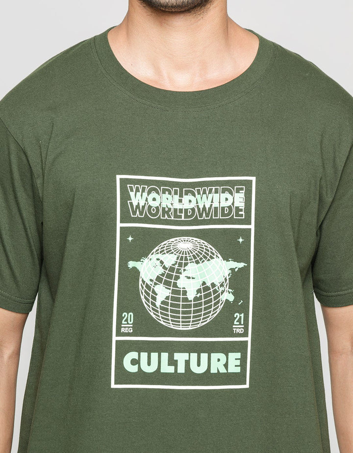 T Zone Big Size Short Sleeve T-Shirt Worldwide